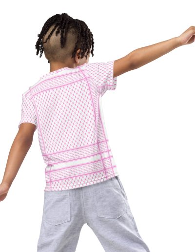 Baby Pink Kufiya (Keffiyeh) dětské tričko