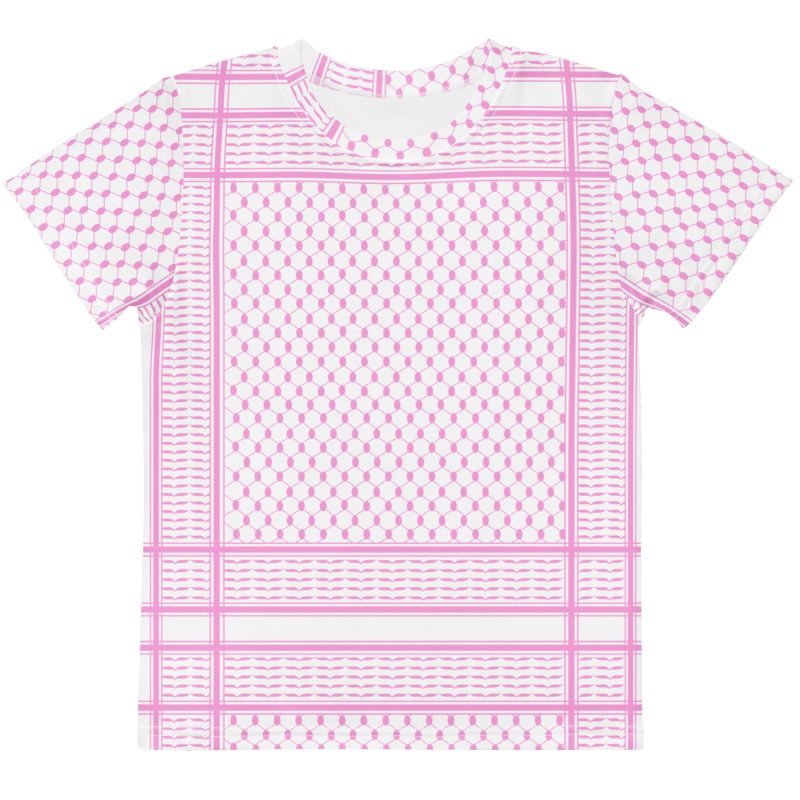 Baby Pink Kufiya (Keffiyeh) dětské tričko
