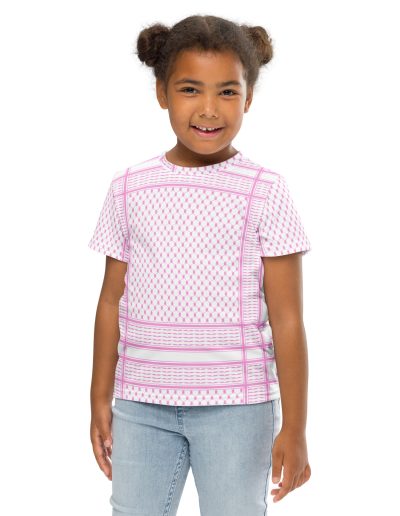 Baby Pink Kufiya (Keffiyeh) dětské tričko