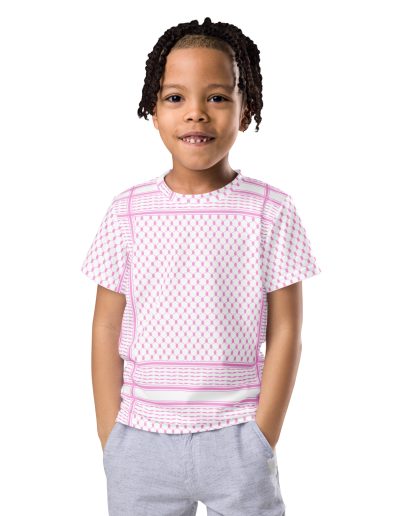 Baby Pink Kufiya (Keffiyeh) dětské tričko