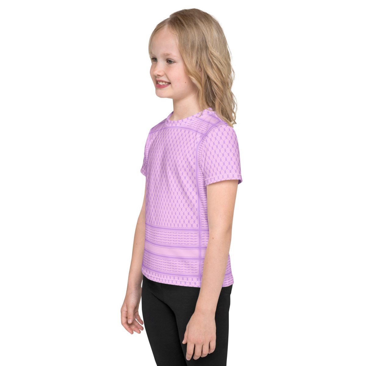 Lilac Kufiya (Keffiyeh) dětské tričko