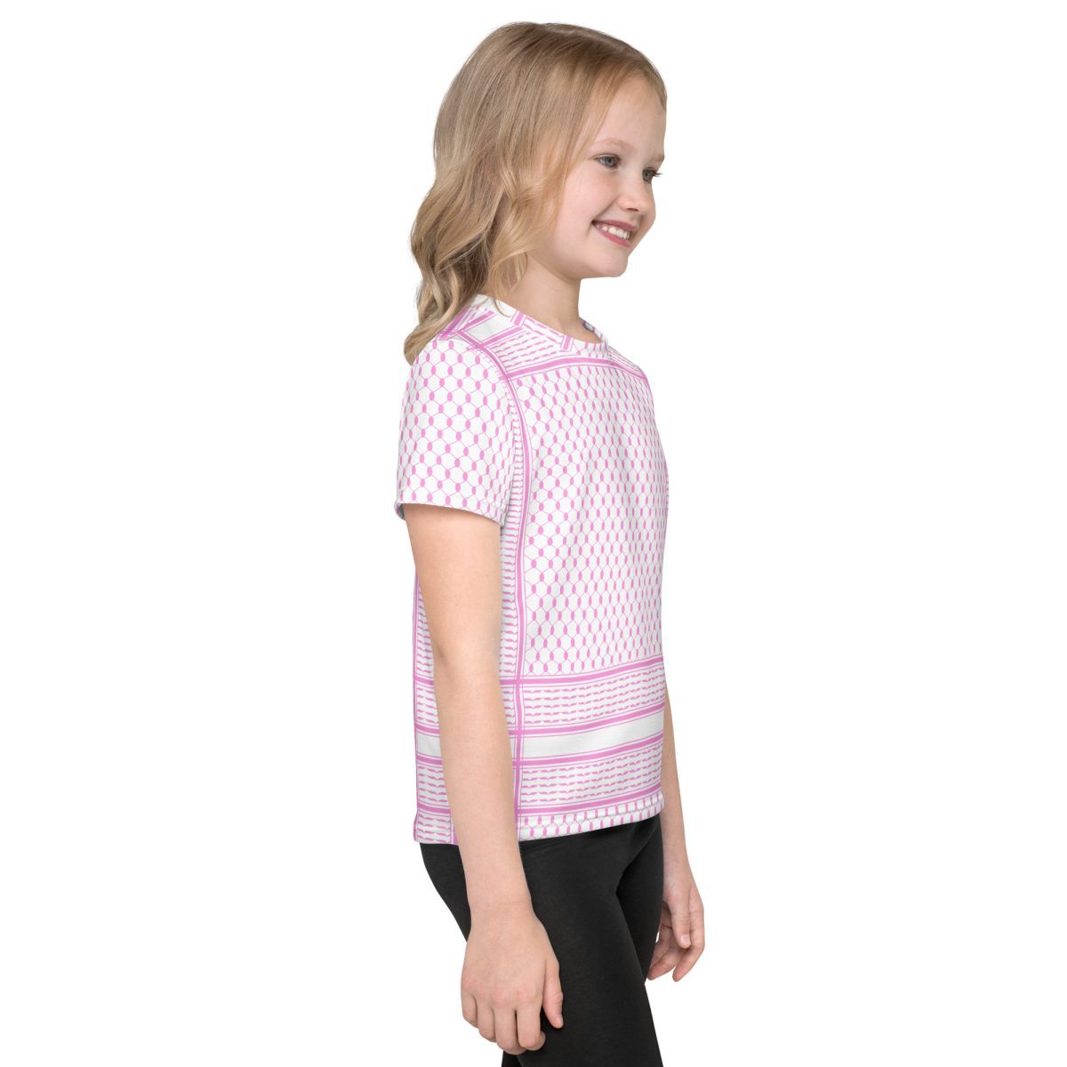 Baby Pink Kufiya (Keffiyeh) dětské tričko