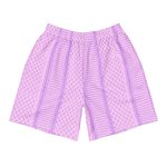 Lilac Kufiya (Keffiyeh) unisex recyklované kraťasy