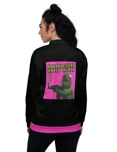 Make Racists Afraid Again unisex bomber bunda