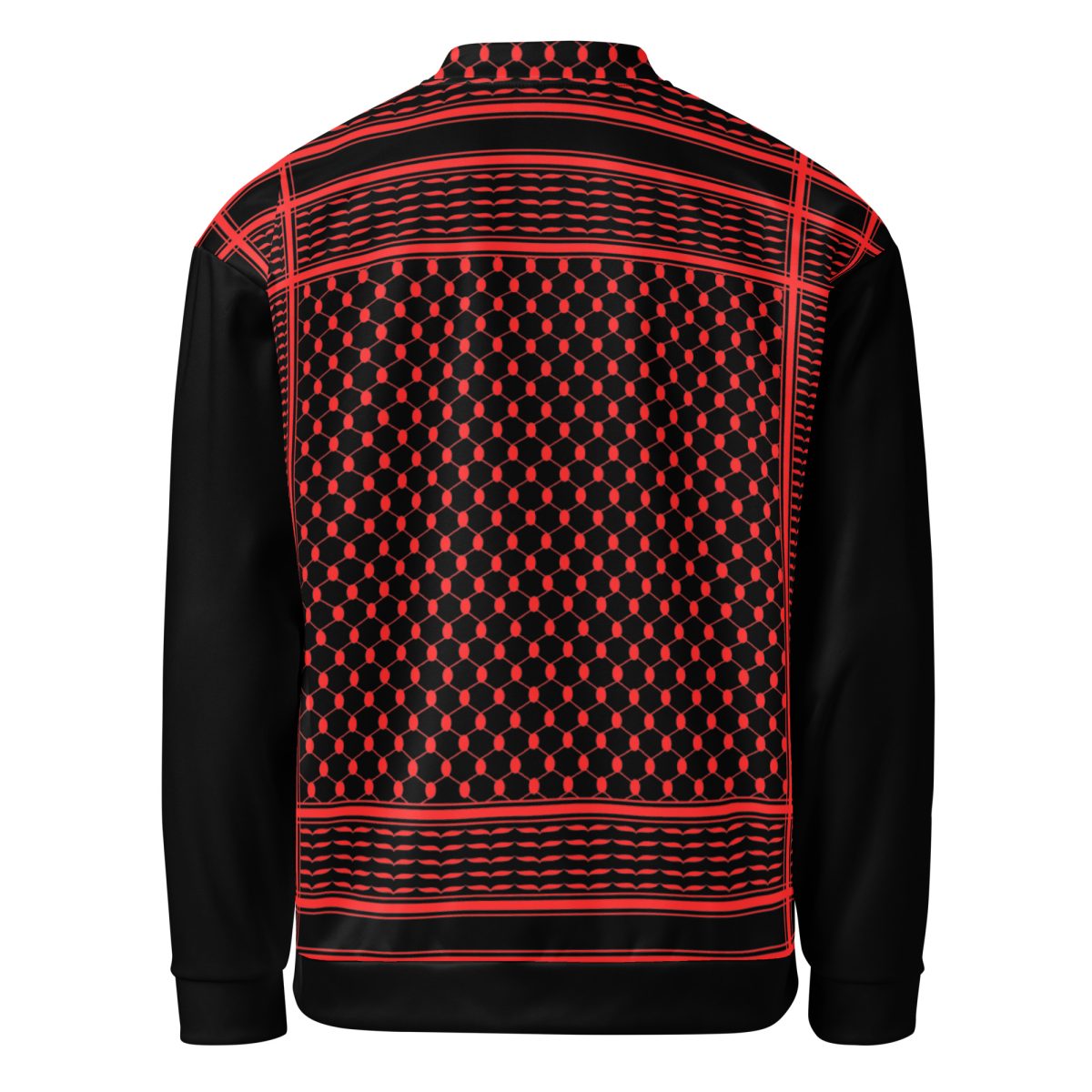 Red Kufiya (Keffiyeh) unisex bomber bunda