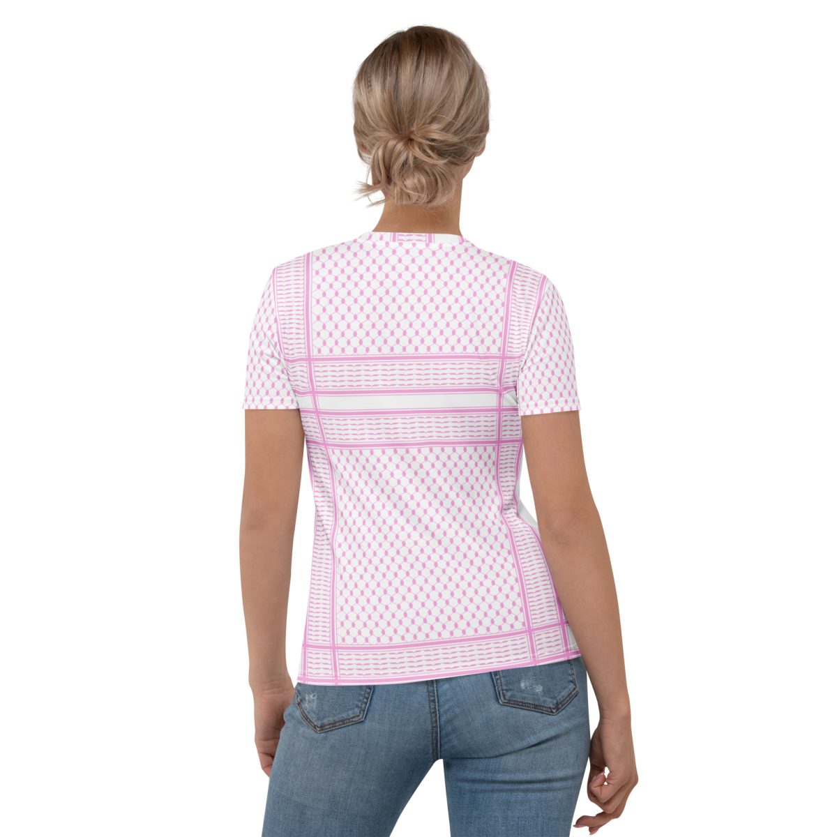 Baby Pink Kufiya (Keffiyeh) dámské tričko
