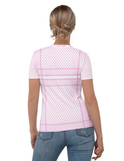 Baby Pink Kufiya (Keffiyeh) dámské tričko