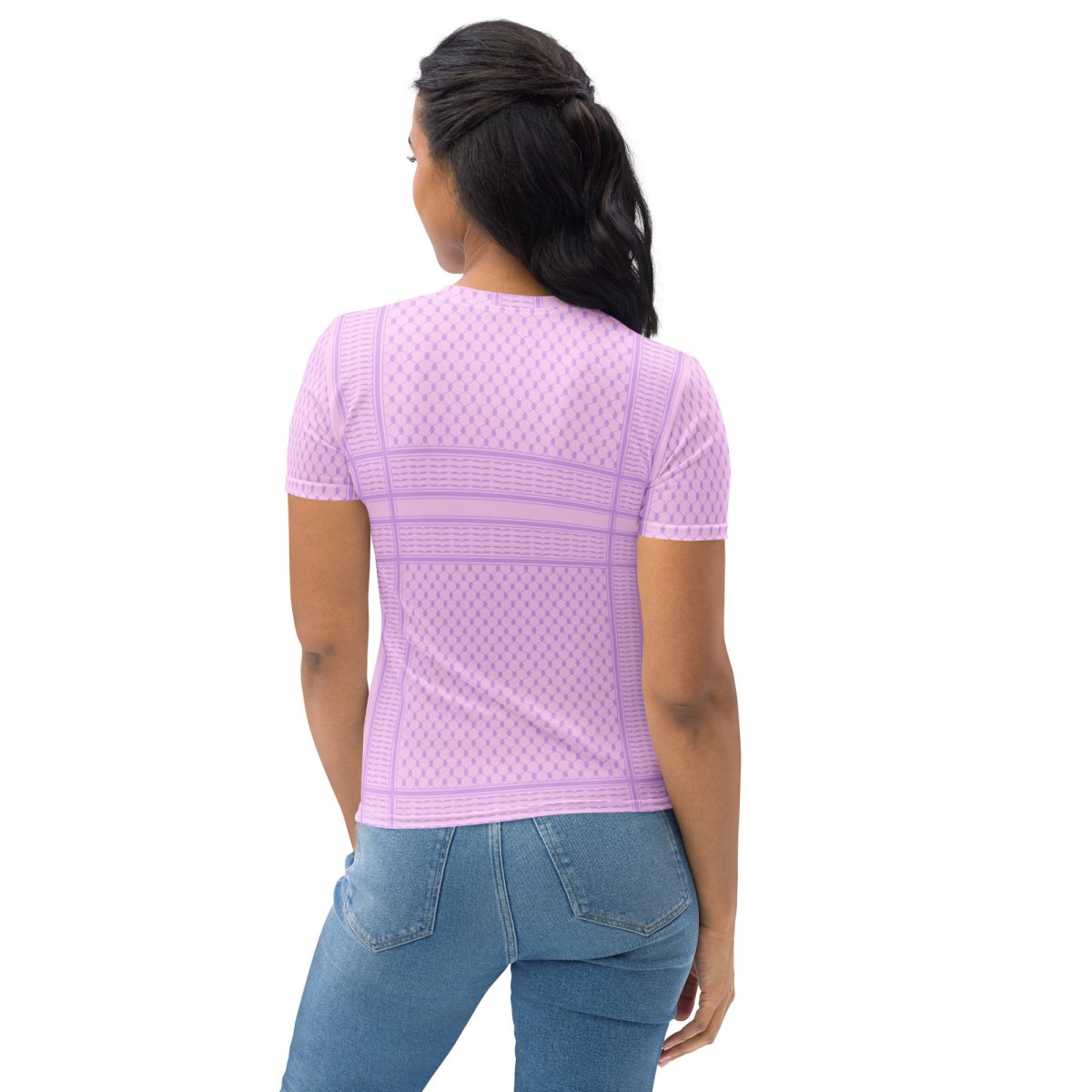 Lilac Kufiya (Keffiyeh) dámské tričko