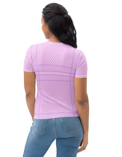 Lilac Kufiya (Keffiyeh) dámské tričko