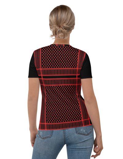 Red Kufiya (Keffiyeh) dámské tričko