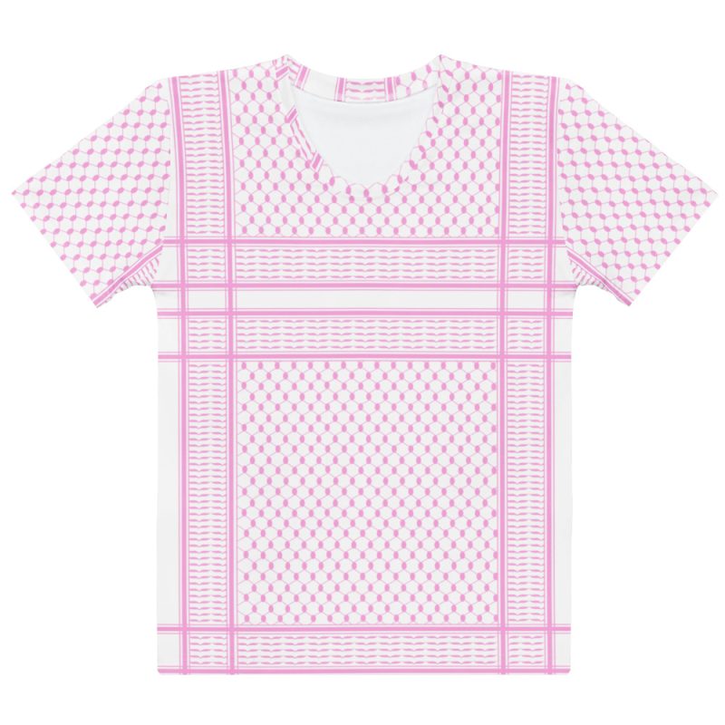 Baby Pink Kufiya (Keffiyeh) dámské tričko