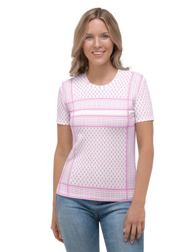 Baby Pink Kufiya (Keffiyeh) dámské tričko