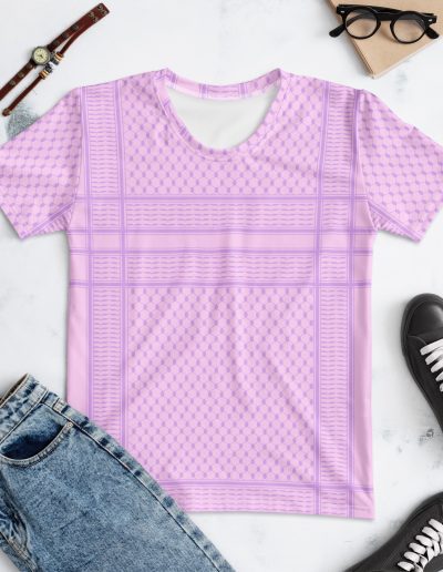 Lilac Kufiya (Keffiyeh) dámské tričko