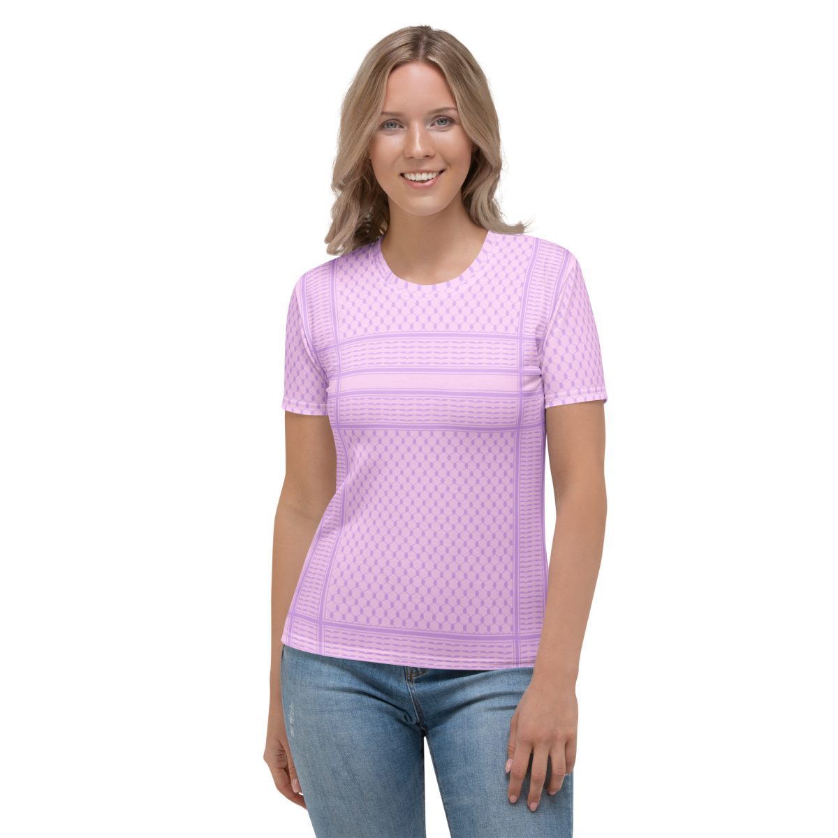 Lilac Kufiya (Keffiyeh) dámské tričko