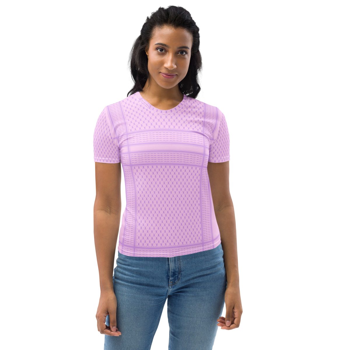 Lilac Kufiya (Keffiyeh) dámské tričko