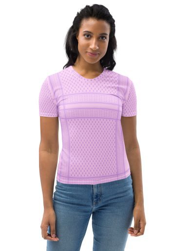 Lilac Kufiya (Keffiyeh) dámské tričko