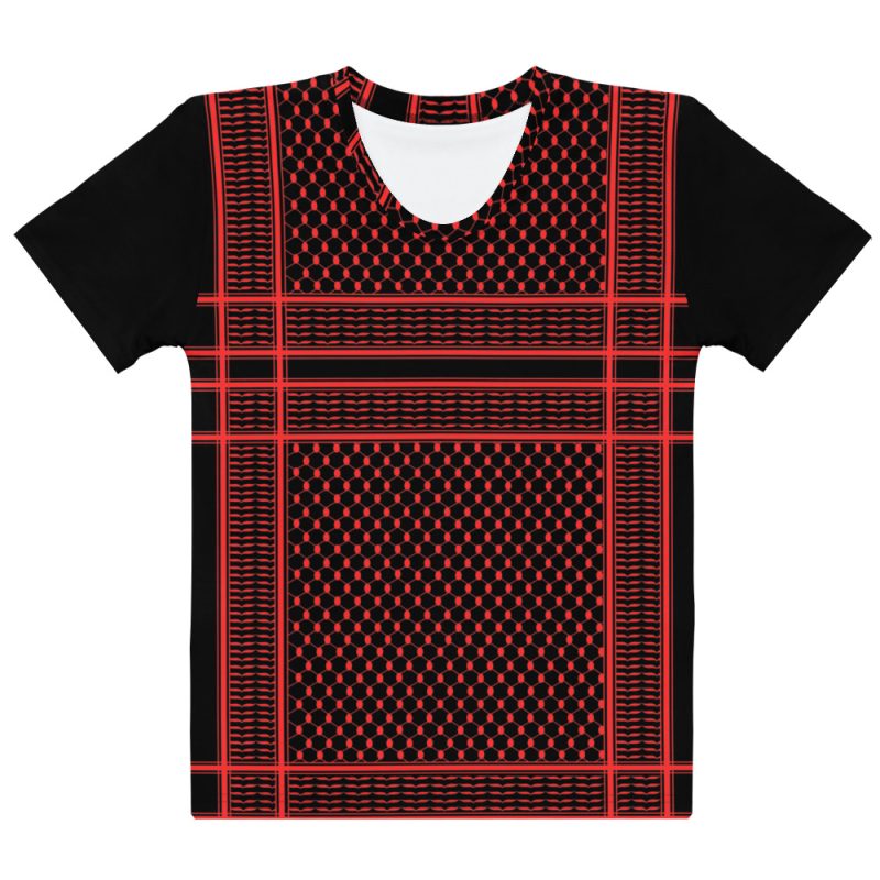 Red Kufiya (Keffiyeh) dámské tričko