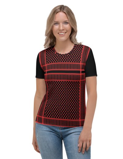 Red Kufiya (Keffiyeh) dámské tričko