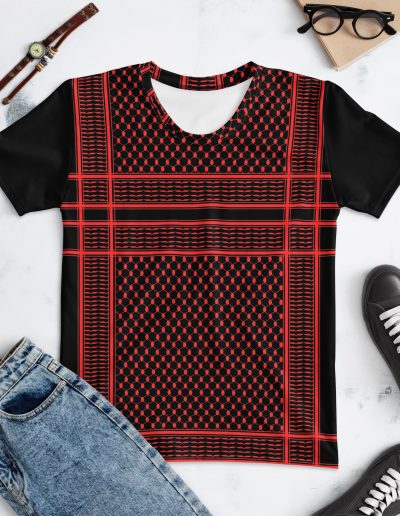 Red Kufiya (Keffiyeh) dámské tričko