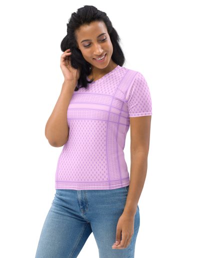 Lilac Kufiya (Keffiyeh) dámské tričko