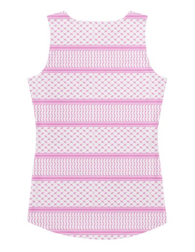 Baby Pink Kufiya (Keffiyeh) dámské tílko