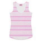 Baby Pink Kufiya (Keffiyeh) dámské tílko