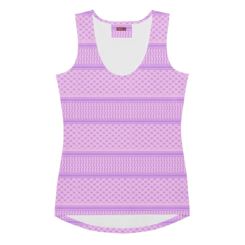 Lilac Kufiya (Keffiyeh) dámské tílko
