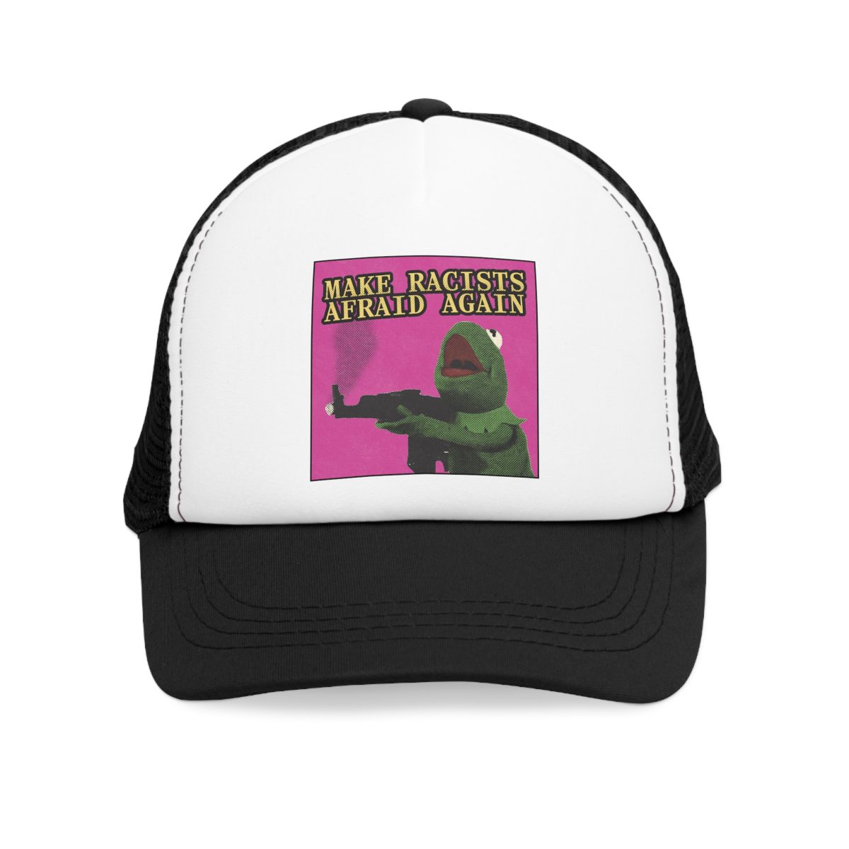 Make Racists Afraid Again síťovaná kšiltovka