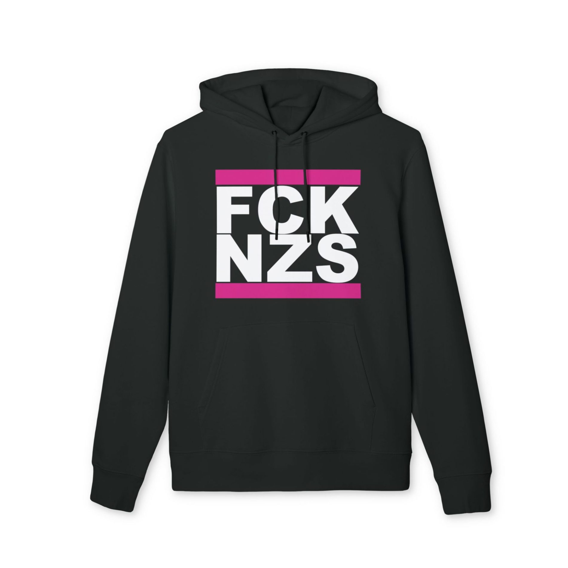 FCK NZS Pink organická mikina s kapucí 1 FCK NZS Pink organická mikina s kapucí