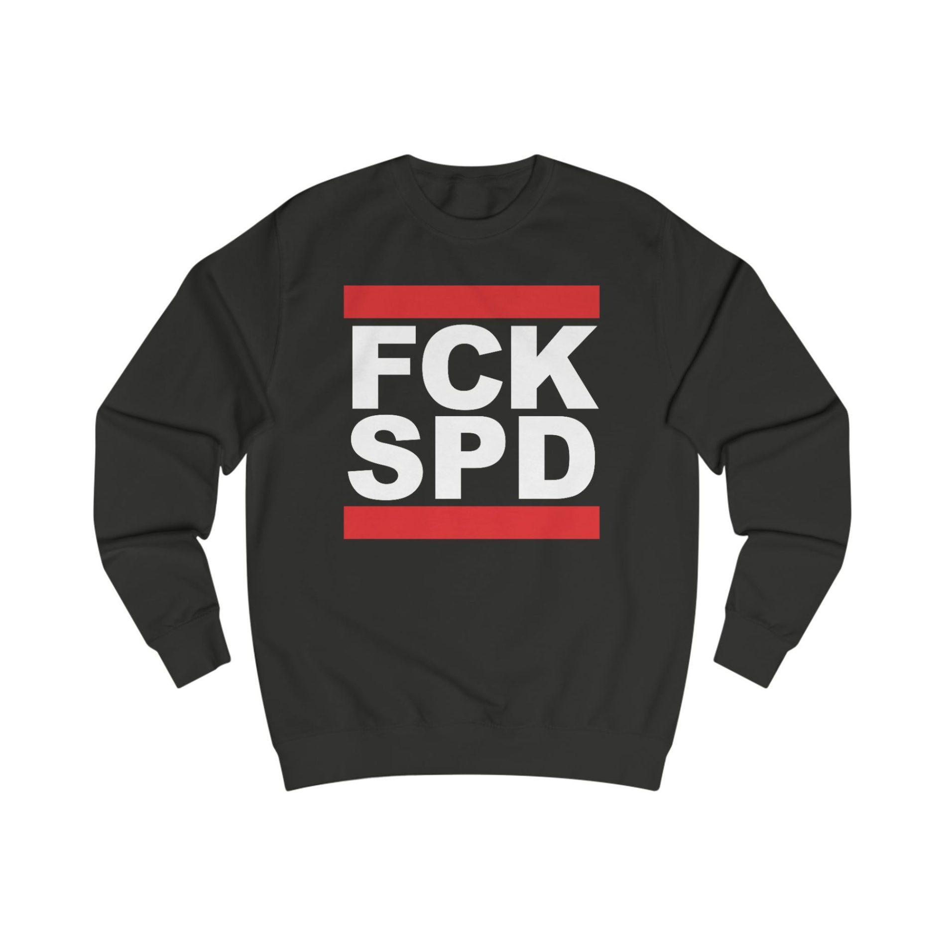 FCK SPD unisex mikina bez kapuce 1 FCK SPD unisex mikina bez kapuce