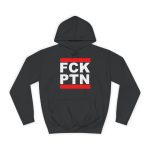 FCK PTN unisex mikina s kapucí