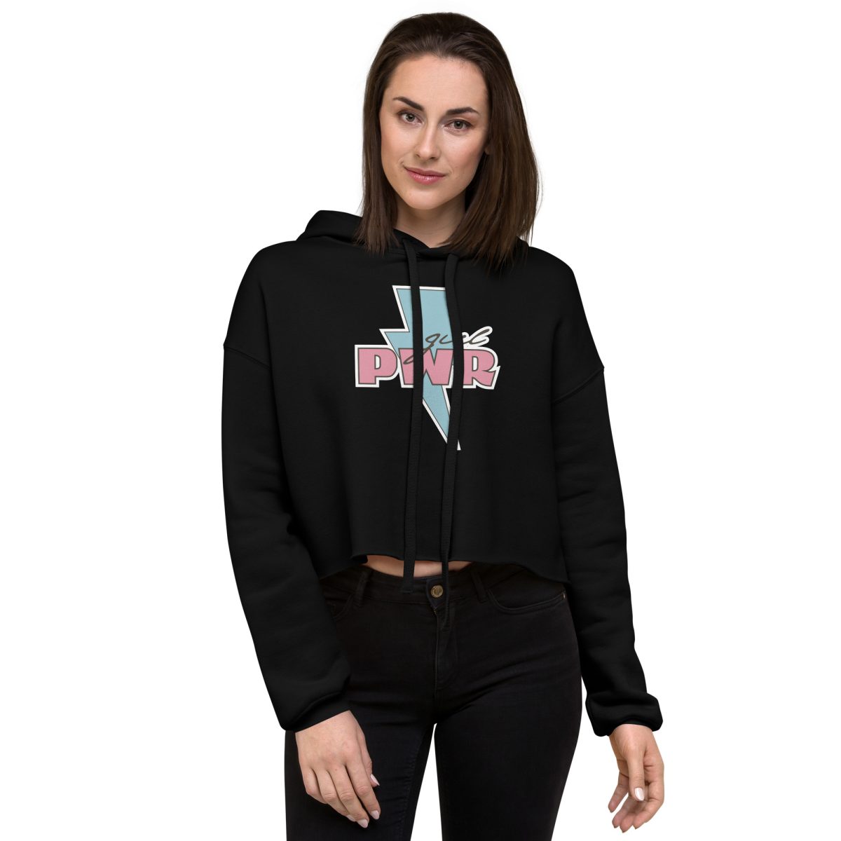 Girl PWR crop mikina