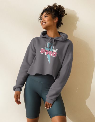 Girl PWR crop mikina