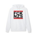 FCK NZS Black Font organická mikina s kapucí