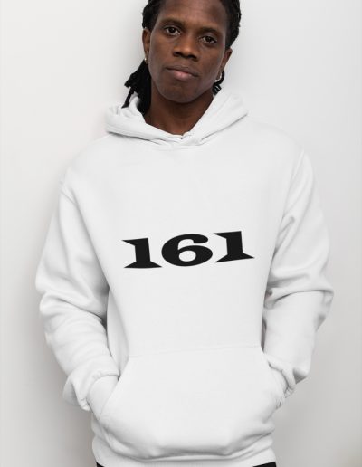 161 AFA organická mikina s kapucí