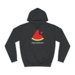 Free Palestine Watermelon unisex mikina s kapucí