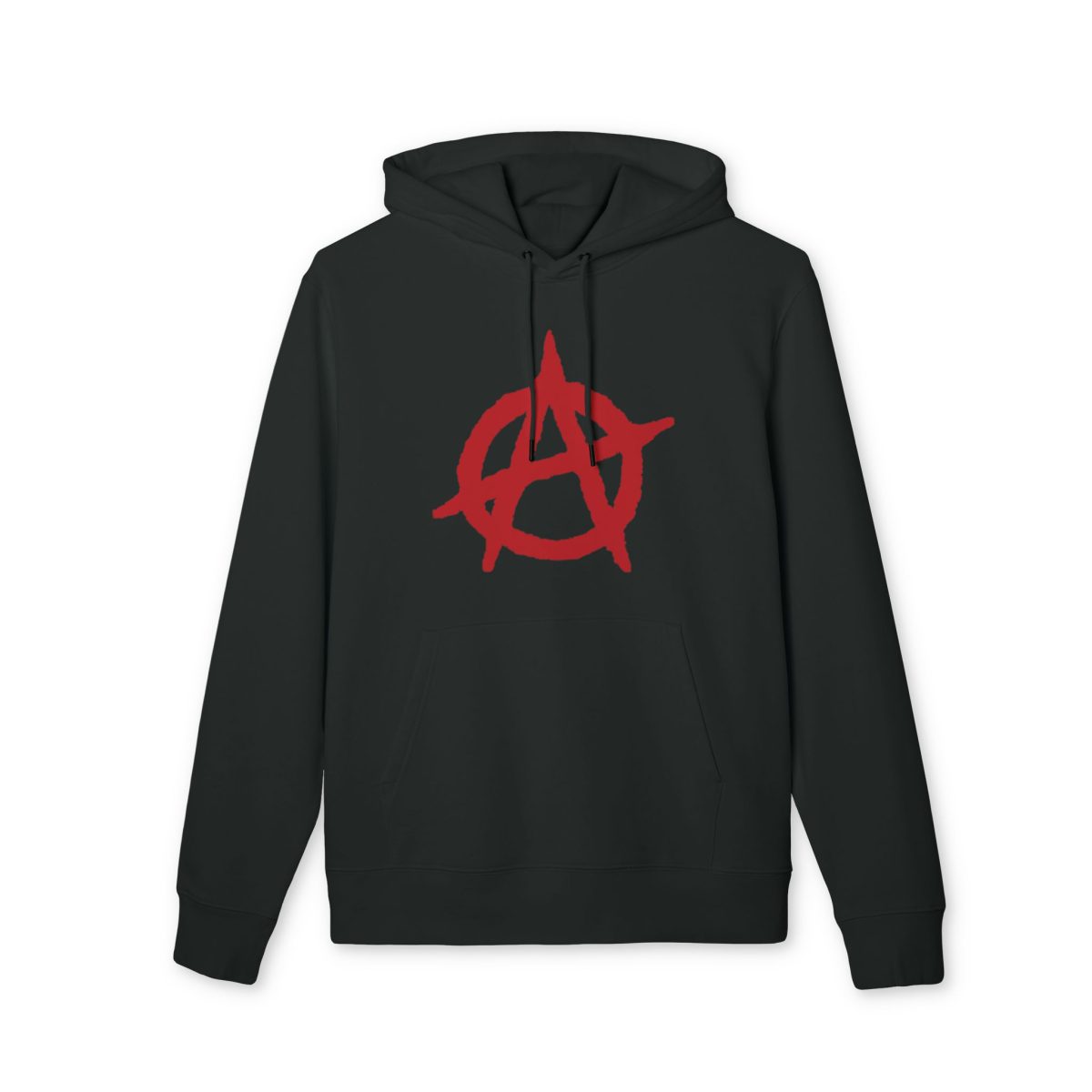 Anarchy organická mikina s kapucí