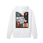 Grand Theft Palestine organická mikina s kapucí