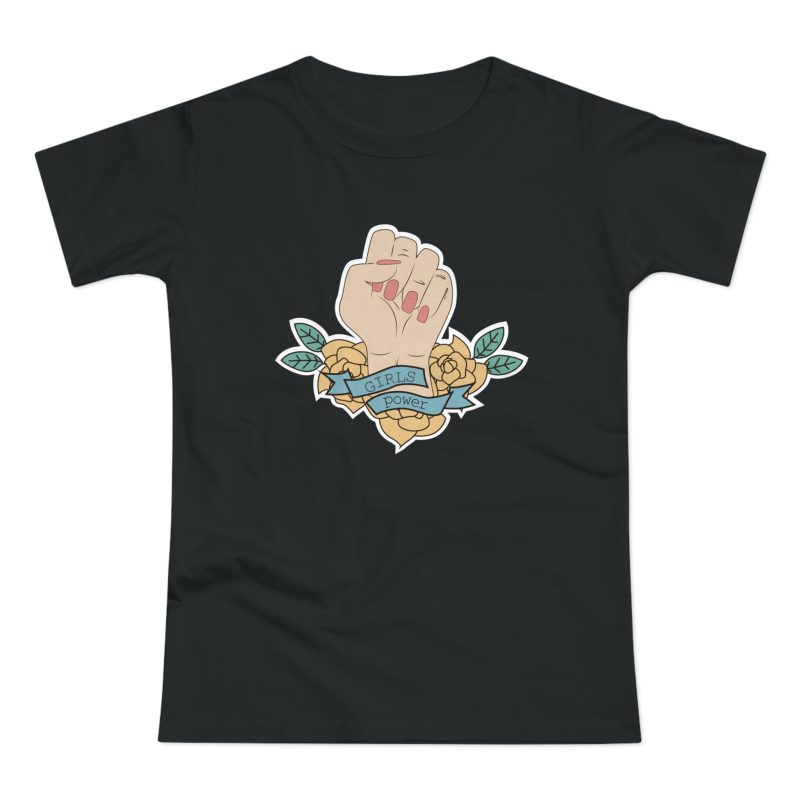 Girls Power feministické dámské tričko