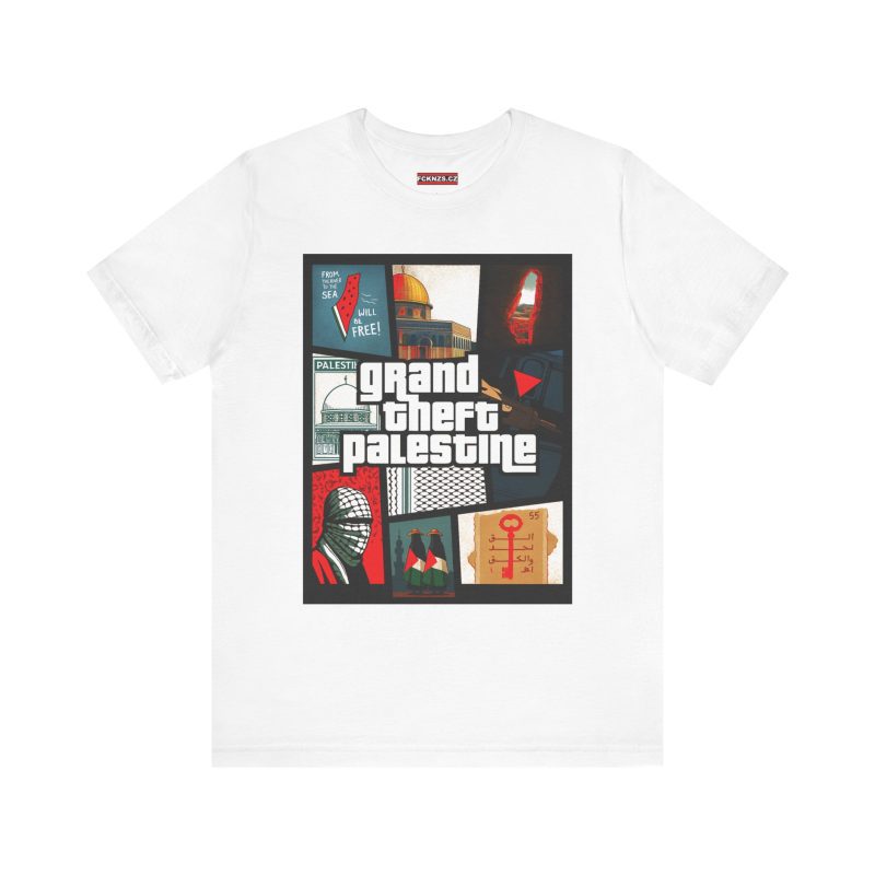 Grand Theft Palestine unisex tričko