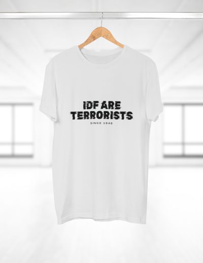 IDF Are Terrorists – Since 1948 pánské tričko