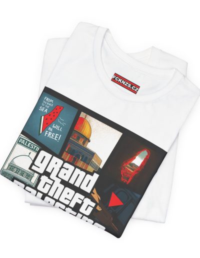 Grand Theft Palestine unisex tričko