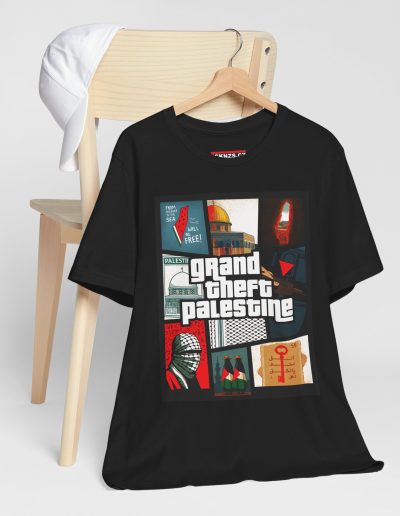 Grand Theft Palestine unisex tričko