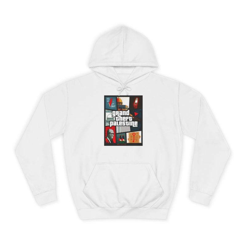 Grand Theft Palestine unisex mikina s kapucí