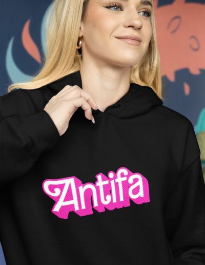 Antifa Barbie dámská mikina