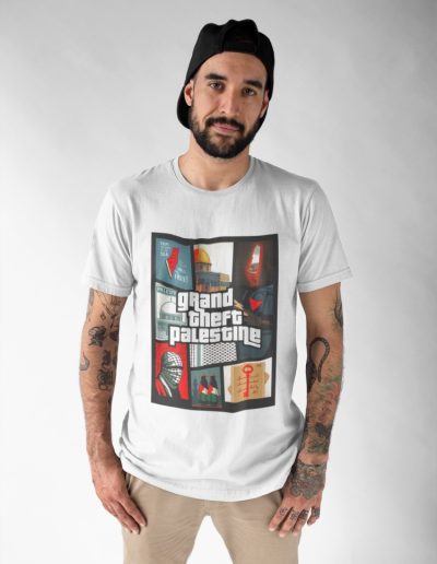 Grand Theft Palestine unisex tričko