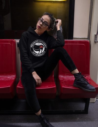 Neurodivergent Antifascists dámská mikina