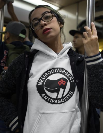 Neurodivergent Antifascists dámská mikina