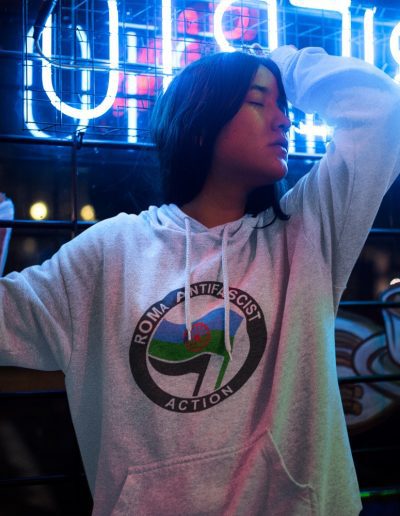 Roma Antifascist Action dámská mikina