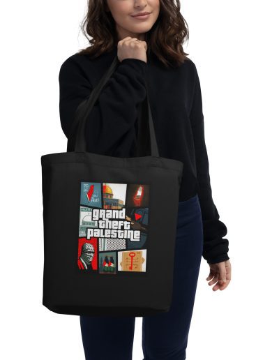Grand Theft Palestine organická taška
